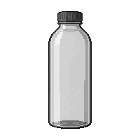 Transparent Bite Valve — free pixel art sprite from the Soccer Water Bottles collection, transparent PNG