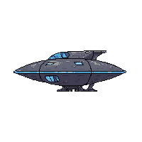 Space Alien Spacecraft Extraterrestrial Ship 076 V8 2026 03 25T19 14 54 — free pixel art sprite from Space Ships