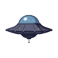 Space Alien Spacecraft Extraterrestrial Ship 086 V9 2026 03 25T19 14 54 — free pixel art sprite from Space Ships