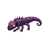 Alien Parasite Small Latching Creature — free pixel art sprite from the Space collection, transparent PNG