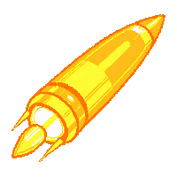 photon torpedo orange glowing fast