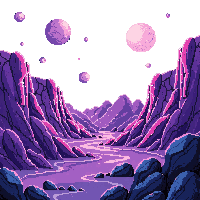 space background asteroid belt rocky field
