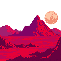 Space Background Red Planet Mars Dusty — free pixel art sprite from the Space collection, transparent PNG