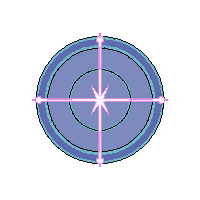 space hud crosshair targeting reticle