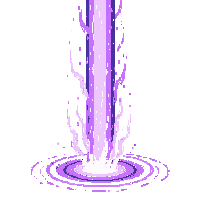 Arcane Beam — free pixel art sprite from Spell Effects