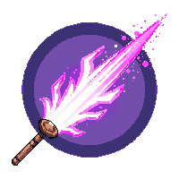 Arcane Slash — free pixel art sprite from Spell Effects