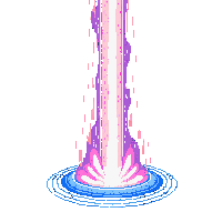 Nature Beam — free pixel art sprite from Spell Effects