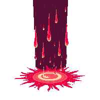 Blood Rain — free pixel art sprite from Spell Effects