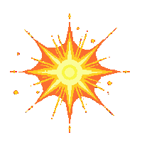Fireball — free pixel art sprite from Spell Effects