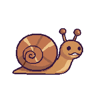 Slow Snail Status — free pixel art sprite from the Spell Effects collection, transparent PNG