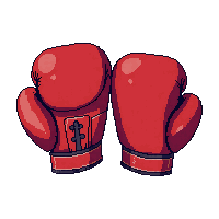 boxing gloves red