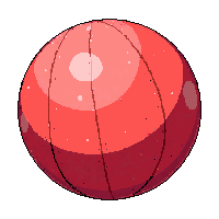 dodgeball red rubber round bouncy playground