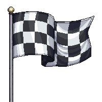 flag finish checkered racing end race