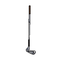 golf club iron metal shaft long swing