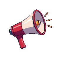 megaphone cheerleader cone loud cheer announce