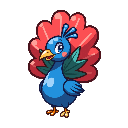 stickersearch 22354 peacock large