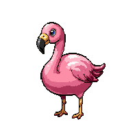 stickersearch 25019 flamingo