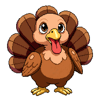 stickersearch 11771 thanksgiving turkey