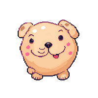 stickersearch 27616 animals dog cute rounded