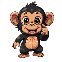 stickersearch 12748 chimp