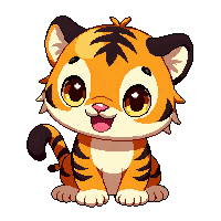 stickersearch 13857 tiger