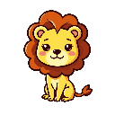 stickersearch 22748 lion plush large