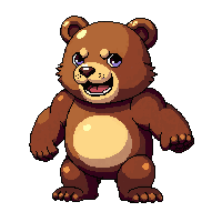 stickersearch 27622 animals bear bold sprite