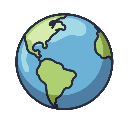 stickersearch 19614 globe world large