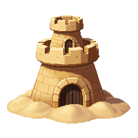stickersearch 24355 sandcastle