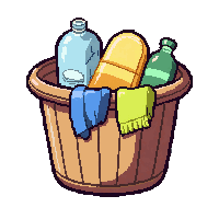 stickersearch 23607 laundry basket