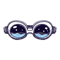 stickersearch 10940 swim goggles