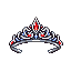stickersearch 16769 tiara rhinestone