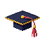 stickersearch 17218 mortarboard cap