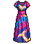 stickersearch 22135 tie dye dress