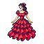 stickersearch 16334 flamenco dress