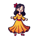 stickersearch 19604 flamenco dress large