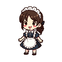 stickersearch 22075 hotel maid dress large