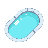 stickersearch 24981 swimming pool