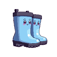 stickersearch 12873 rain boots shoe