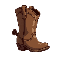 stickersearch 23577 cowboy boots