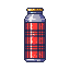 stickersearch 18166 thermos plaid