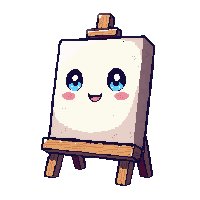 stickersearch 12461 art easel