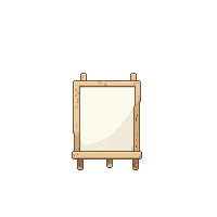 stickersearch 24313 easel