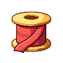 stickersearch 16230 ribbon spool gold large