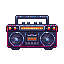 stickersearch 17417 boombox 80s