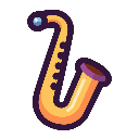 stickersearch 20155 saxophone large