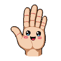 stickersearch 11908 waving hand