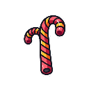 stickersearch 18813 ornament candy cane large