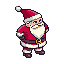 stickersearch 8542 chocolate santa