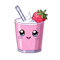 stickersearch 10956 strawberry milk